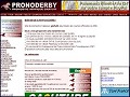 D�tails Pronoderby.net - pronostics hippiques