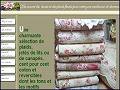 Dtails Couvrelit-Boutis.com - couvre-lits boutis, plaids et jets de lits