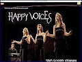 D�tails Happy Voices - trio f�minin gospel pour concert ou c�r�monie