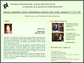 Dtails Politique Internationale - revue francophone sur les questions internationales