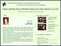 D�tails Politique Internationale - revue francophone sur les questions internationales