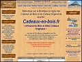 D�tails Cadeaux-en-Bois.fr - boutique de cadeaux en bois