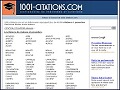 Dtails 1001-Citations.com - dictionaire de citations et proverbes