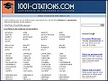 D�tails 1001-Citations.com - dictionaire de citations et proverbes