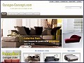 D�tails Canap� Concept - vente de canap�s en ligne