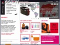 D�tails Z�bre Rouge - kits cosm�tiques pour le voyage en avion