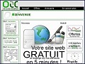 D�tails OnLC - service gratuit de cr�ation de sites web