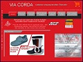 D�tails Via Corda pour Marc Thiercelin - collection de chaussures bateau