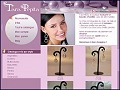 D�tails Tara Pepita - sp�cialiste de boucles d'oreille et clips
