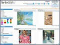 Dtails Artoday.eu - reproductions de tableaux, peintures, aquarelles et photos