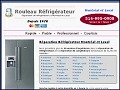 D�tails Rouleau R�frig�rateur - r�paration r�frig�rateurs Montr�al et Laval
