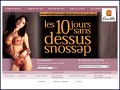 Dtails du site www.cannelle-lingerie.com