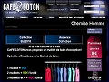 Détails Café Coton - boutique de chemises et cravates pour hommes