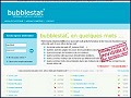 Dtails Bubblestat - outil gratuit de gestion des statistiques pour site web