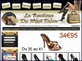 Dtails du site www.laboutiqueduhauttalon.fr