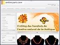 Détails Ambre Paris - vente de bijoux en ambre naturel, bijoux en argent