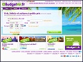 D�tails du site www.budgetair.fr
