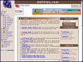 Détails AspSide.com : un portail ASP francophone