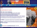 Détails Marathon de Paris