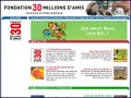 D�tails Fondation 30 Millions d'Amis - protection des animaux