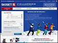 Dtails Skiset - location de ski et snowboard Skiset : France et tranger