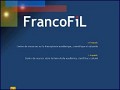 D�tails Francofil - la francophonie acad�mique, scientifique et culturelle sur internet