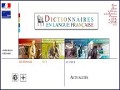 D�tails Dictionnaires en langue fran�aise