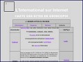 Dtails Geoscopie, l'International sur Internet