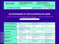 Dtails Dico Web - dictionnaires et encyclopdies en ligne, synonymes, acronymes