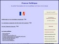 D�tails France Politique - la vie politique en France et en Europe
