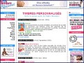 D�tails Timbres naissance - timbres personnalis�s avec votre b�b�