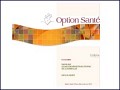 D�tails Option Sant� - maison d'�dition dans les domaine de la sant�