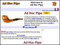 Détails Adhocpipe.com - les pipes originales pour vous ou pour offrir