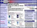 D�tails Ordinateurs de poche, t�l�phones mobiles et r�seaux sans fil - eXpansys France