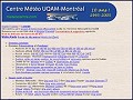 D�tails Centre M�t�o UQAM � Montr�al