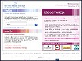 D�tails MilleMercisMariage.com - listes de mariage