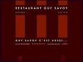 Dtails Guy Savoy  Paris - haute gastronomie franaise