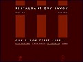 D�tails Guy Savoy � Paris - haute gastronomie fran�aise
