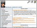 D�tails Nicolas-Sarkozy.name - site personnel sur Nicolas Sarkozy