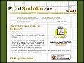 D�tails Printsudoku.com - grilles de sudoku � t�l�charger gratuitement