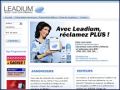 D�tails Leadium - plate-forme publicitaire d'affiliation, marketing relationnel