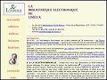 D�tails Biblioth�que �lectronique de Lisieux