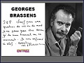 Dtails Georges Brassens