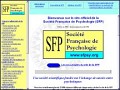 D�tails Soci�t� fran�aise de psychologie