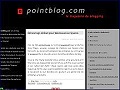 D�tails Pointblog.com - webzine consacr� aux blogs