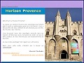 Dtails Horizon Provence - guide et reportages sur Avignon et la Provence